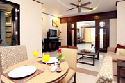 Living & Dining Area - Family  Suite | Pattaya Loft hotel